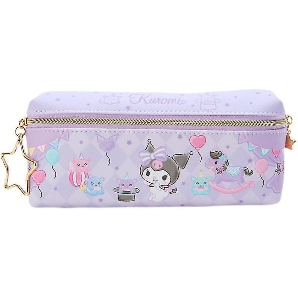 Tegneserie Stor Kapacitet Pen Opbevaringspose Bomuldspose Blyant Stationery Etui Holder Til Skole Kontor Cinnamoroll