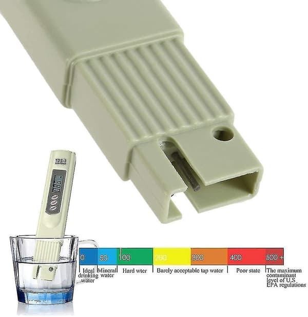 Lcd Tds-3-mätare för dricksvattenkvalitetstestare (hy)