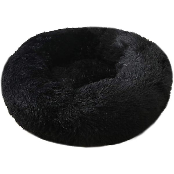 Dyrebed til katte og hunde Rundt plys hundebed Donutformet kattebed