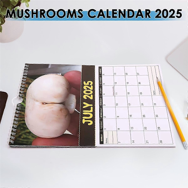 Maailman Paras Sienikalenteri 2025 Tuo Ilo & Pysy Järjestyksessä 2025 - Täydellinen Lahjaksi Joululahjoiksi