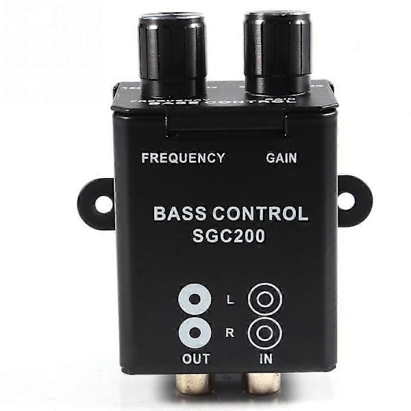 Universal Bilforstærker Højttaler Bas Controller RCA Frekvensregulator Sgc200 (Allerede Testet)