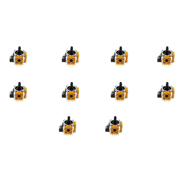 10 st 3D Analog Joystick Rocker Sticker Controller Thumbstick Modul Spelersättning För Pro Hy