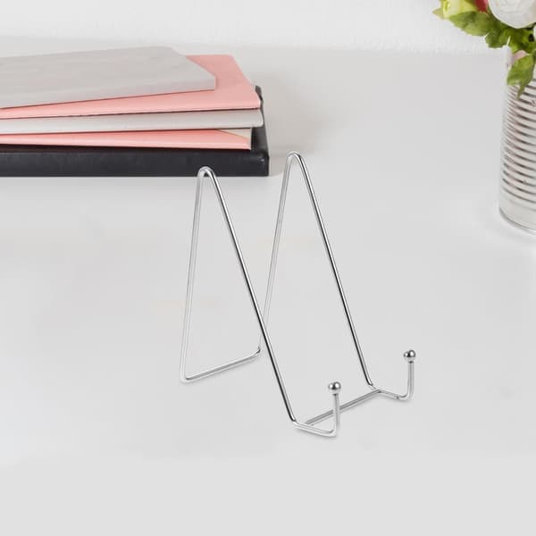 Bokhylle i metallplate for utstilling med solid jernramme Minimalisme