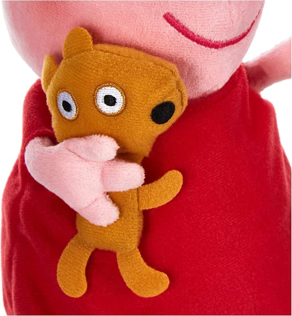 Peppa Gris Kompis - Myk Plysjleke for Barn, Kosedyr, Babyleke, Samleobjekt