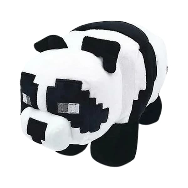 Minecraft Panda Pehmolelu Musta/Valkoinen 25cm