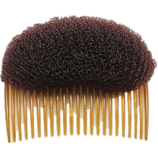 1 kpl musta/ruskea väri Valitse Charming Bump It Up Volume Lisää Do Beehive Hair Styler