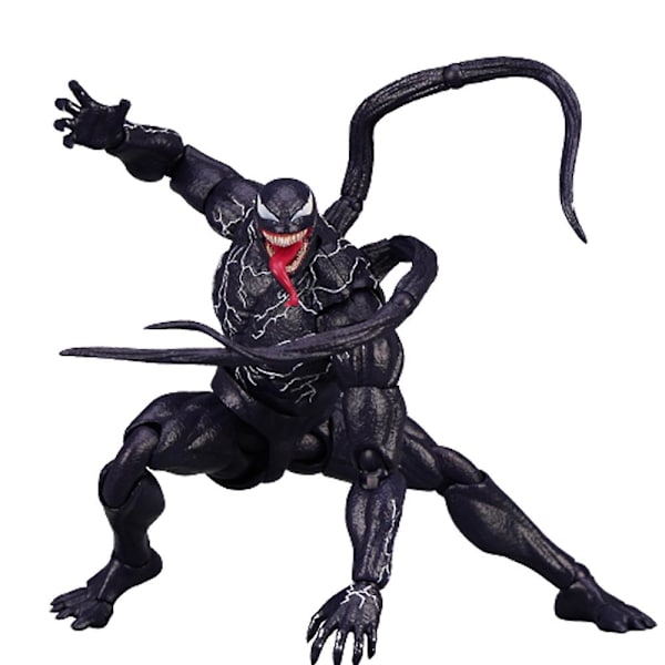 Marvel Legends Venom Action Figur Figur Legetøj Display Venom Med Små Dele Udskiftninger Fans Samling
