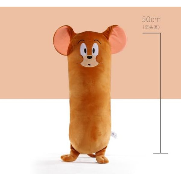 Tom ja Jerry -animaatioperifeerinen pehmolelu tyyny - Lahja faneille - Jerry Long style