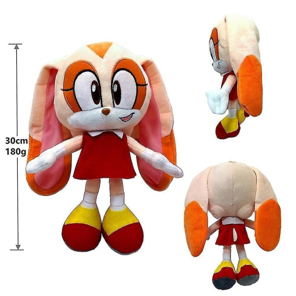 Sonic Game Figur Plyschdocka 3d Mjuk Fylld Seriefigur Leksak Barn Krama Kudde Default Werewolf Sonic
