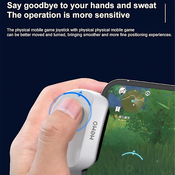 Memo Mb01 Mobiltelefon Gamepad Trådlös Bluetooth Game Controller Artifact Gaming Joystick Auxiliar Hy