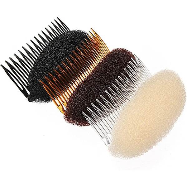 1 kpl Musta/ruskea Värit Valittavissa Charming Bump It Up Volume Adds Do Beehive Hair Styler