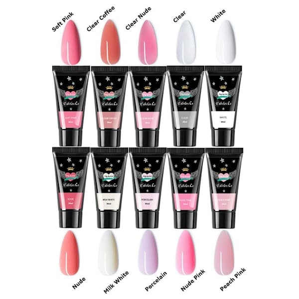 Polygel Negler 30g Klar Nude