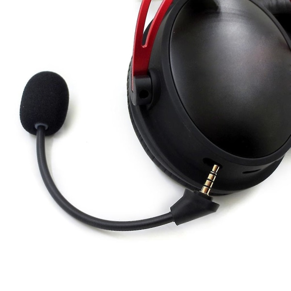 Mikrofon til Hyperx Cloud Alpha trådløst gaming-headset, aftagelig mikrofonbom