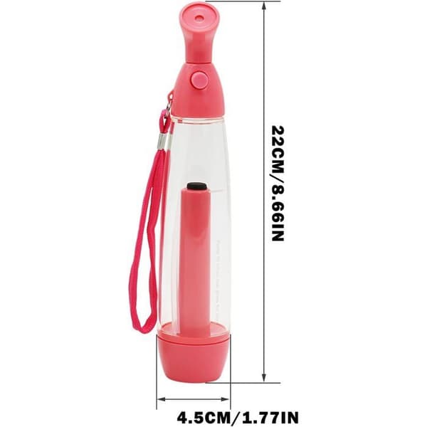 2-pack manuella vattensprutor - påfyllningsbara vattensprutor, bärbar vattenspruta i plast (3PCS-Mixed)