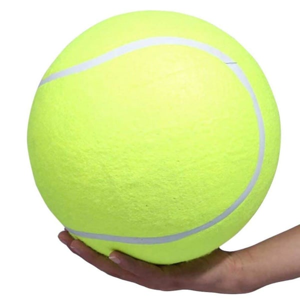 Koiran tennispallo, 9,5" isot lemmikkilelut ulkourheiluun tarkoitettu koirapallo