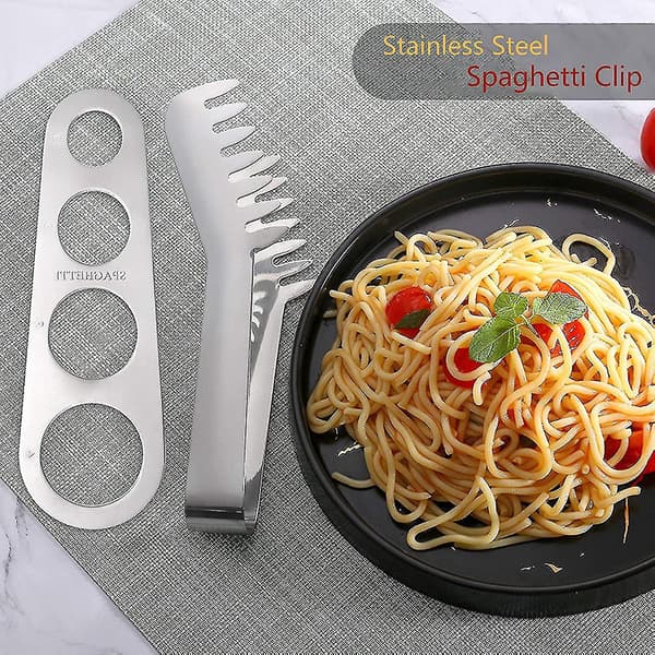 Spaghetti-tang 20,5 cm, rustfrit stål, Inox spaghetti-tang, spaghetti/salat/