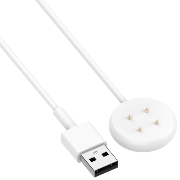 Latausteho Kestävä Sopii Pixel Watch 2:lle Magneettinen USB-pikalatauskaapeli Telakointiasema Älykelloasema - White USB Port