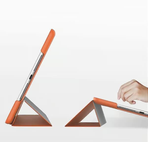 Beskyttelsesetui til iPad Pro 12,9 tommer med penneholder ORANGE
