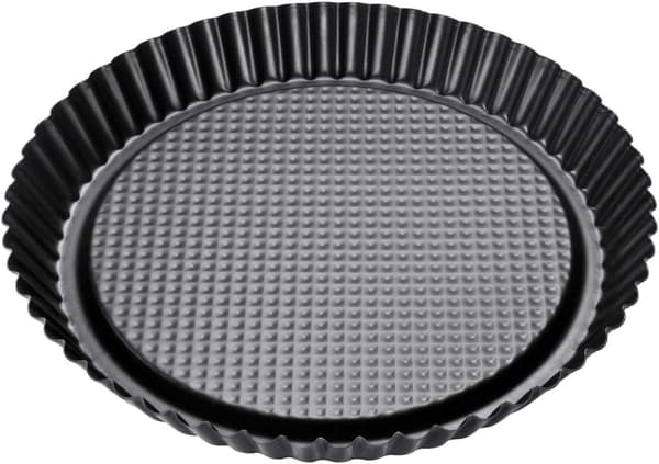 Non-stick karbonstål form til flan/terte, 28 cm