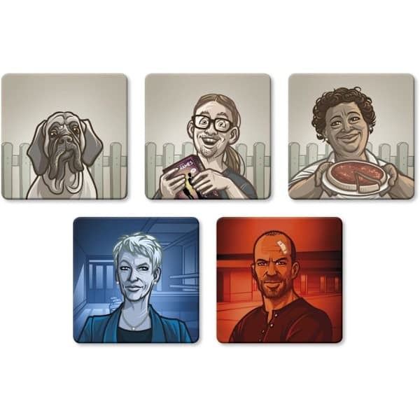 Codenames Party -lautapeli (musta)