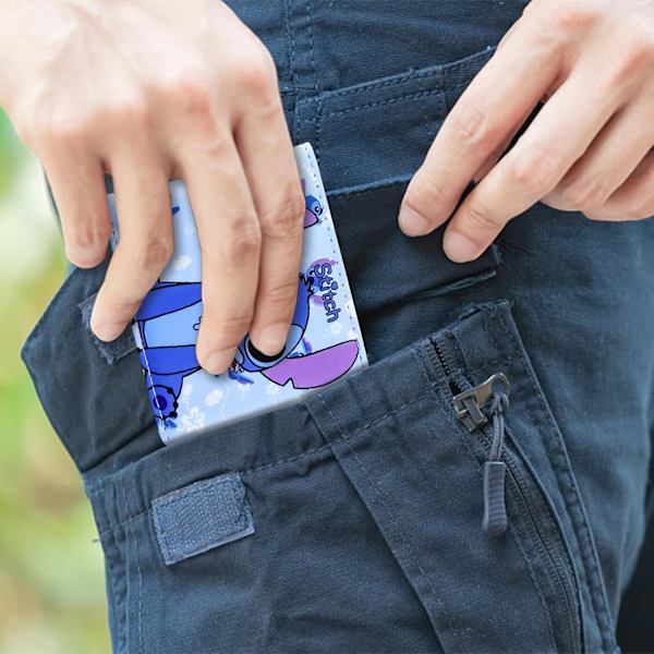 Lasten Piirretty Lompakko, PU-Nahka Lompakko Piirretty Kaksinkertainen Lompakko Lasten Kolikkopussi Sininen Kaksinkertainen Lyhyt Lompakko Piirretty Lyhyt Kolikkopussi Lasten Lompakko Paras Lahja