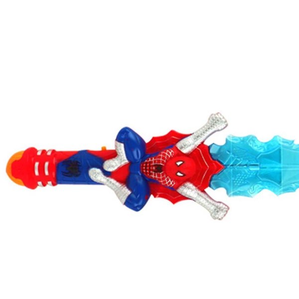 Spiderman Superhjälte Svärd Ljudleksak Med Led-lampor Pojkar & Flickor Snabb Leverans - Slumpmässig Färg
