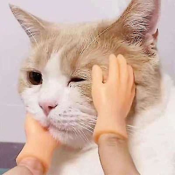 Miniatyrdockor Händer Vänster & Höger Fingrar Leksak Katt Handskar