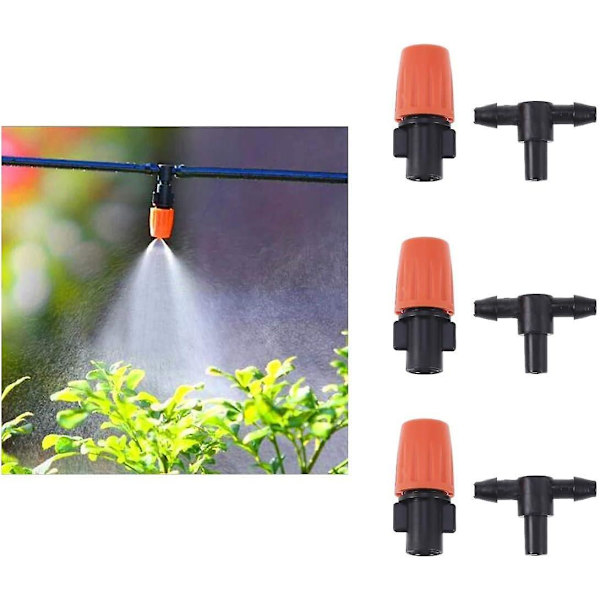 10 stk dryppvanningsdyse, sprinklerforstøvere, mikro dryppvanningssett (hy)
