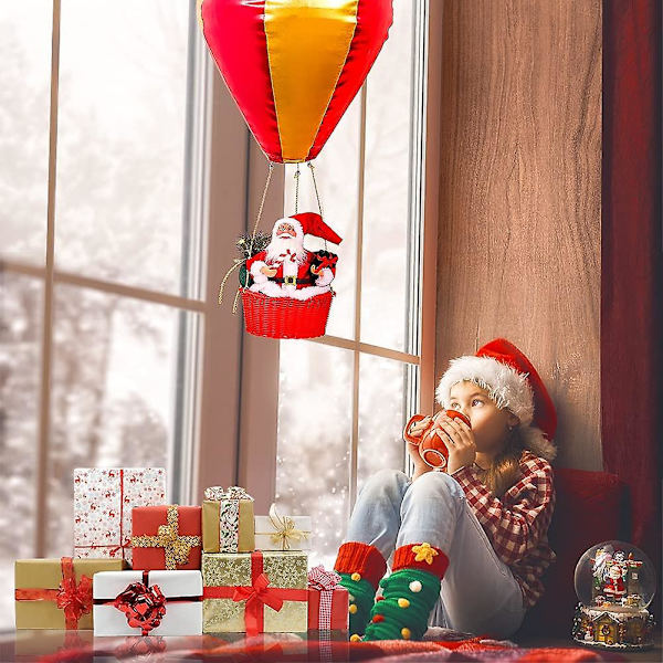 Jultomte Luftballong Dekoration
