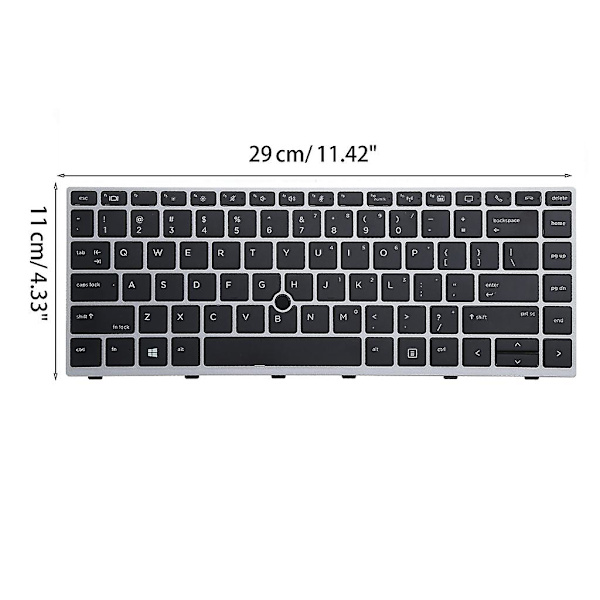 Kannettava näppäimistö US-versio HP Elitebook G5 745 G5 840 G5 846 näppäimistöt