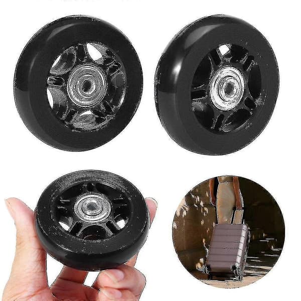 2 kpl matkalaukun vaihtopyörät 70mm*24mm