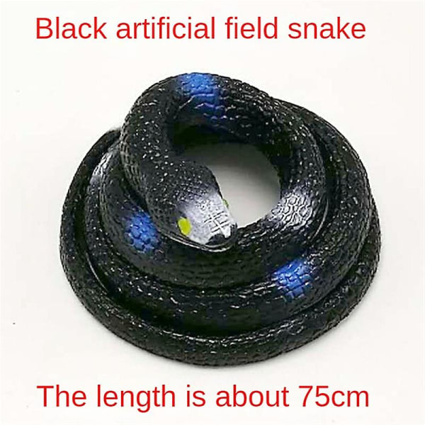 75 cm gummislanger Realistisk tricklegetøj Små slanger Simulation Snake Whimsy 2024 C