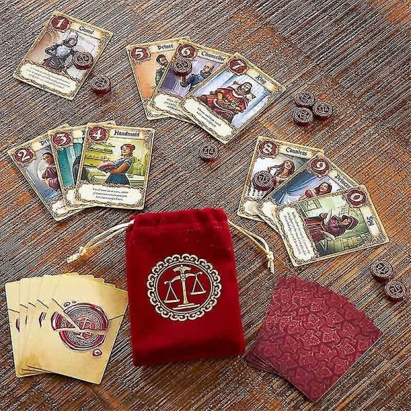 Dww-games Love Letter kortspill Alder 10+ 2 - 6 spillere 20+ minutter spilletid