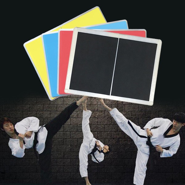 31x23 cm Kampsports vilobräda Taekwondo Karate Board Återanvändbar skumdyna Professionell träningsutrustning (endast röd 10 mm)