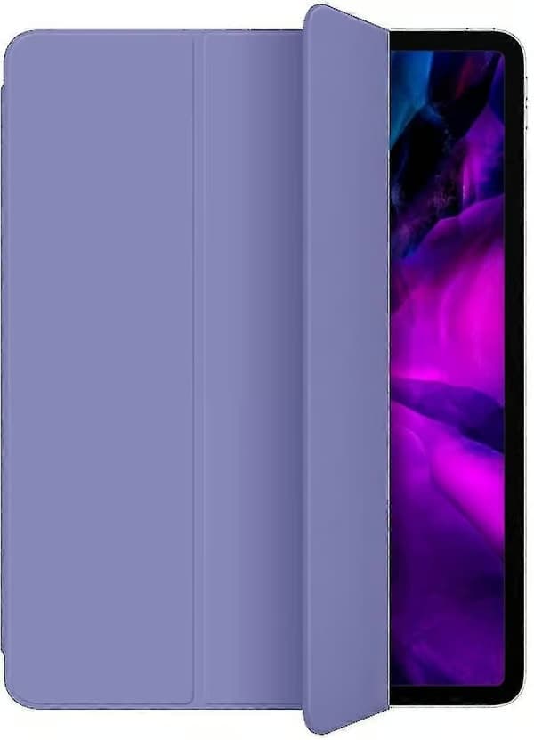 Beskyttelsesetui til iPad Pro 12,9 tommer med penneholder PURPLE