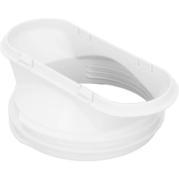 Adapter til udstødningsrør til klimaanlæg, 150mm/5.9in 130mm/5in Stik