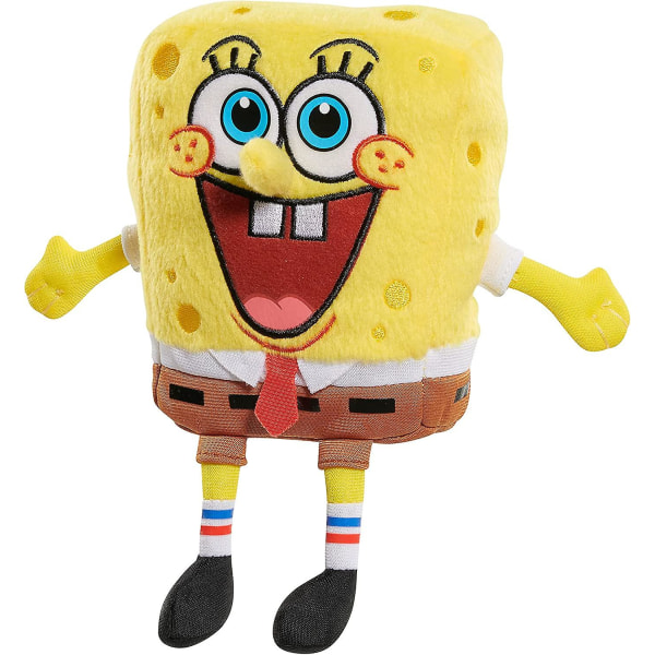 Spongebob Spongebob Bean Plush - Spongebob Plush Basic, Åldrar 3 Uppåt, Av Just Play