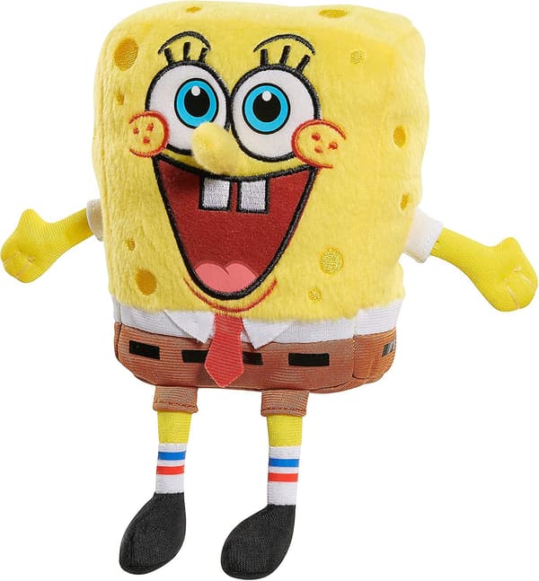 Spongebob Spongebob Bønne Plysj - Spongebob Plysj Basic, Alder 3+, Av Just Play