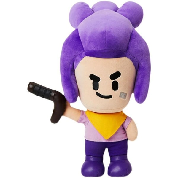 Cartoon Brawl Spike Doll Peripheral Plush Leon Doll Hero Toy Figur Spil Gave 17*20*25cm Shirley
