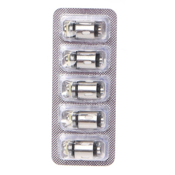 5 stk/sett erstatningsspolehoder for Q16 Q14 S14 G14 C14 1,6 ohm spole Silver