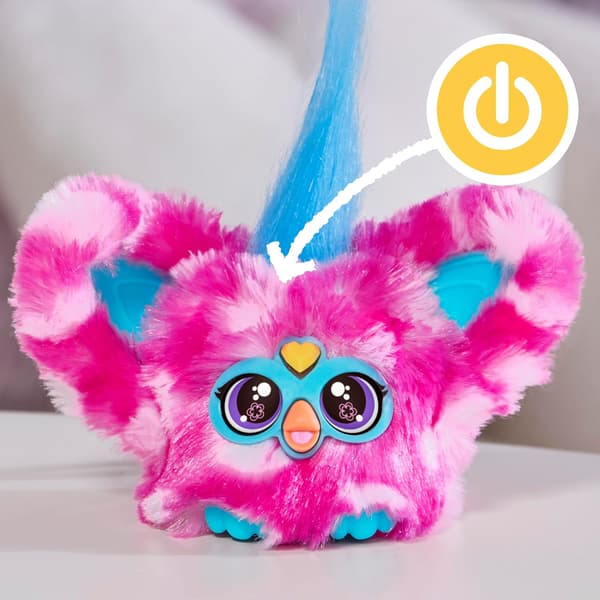 Furblets Dah-Tee Mini Elektroninen Pehmolelu, Ruskea Brown