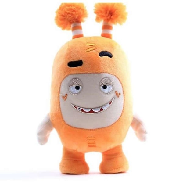 24cm Cartoon Oddbods Anime Plysj Leke Skatt Av Soldater Monster Myk Fylt Leke Fuse Bubbles Zeke Jeff Dukke For Barn Gave 24cm Orange