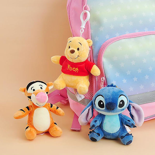 Winnie The Pooh Plys Nøglering Legetøj Sød Stitch Nøglering Taske Vedhæng 13cm Tigger