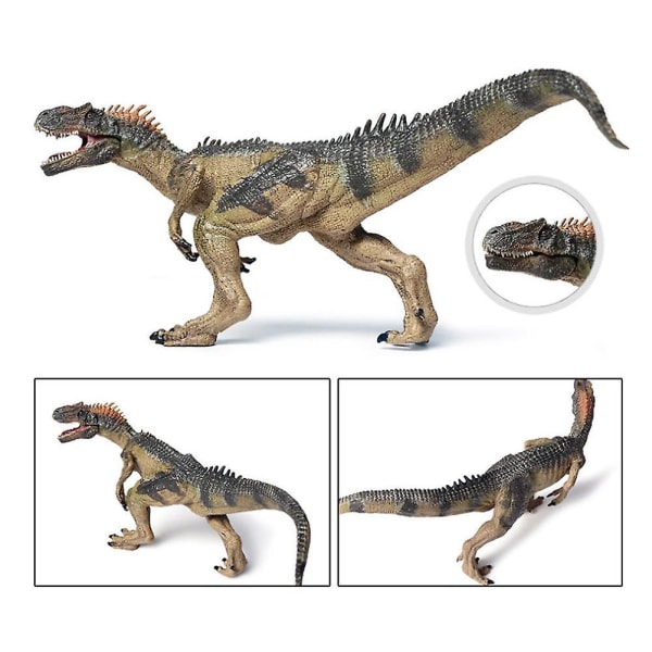 Barnas realistiske dinosaurer Allosaurus figur dyremodell leketøy