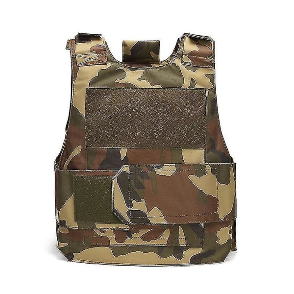 Tactical Army Vest Down Body Armor Plate Tactical Airsoft Carrier Väst hög kvalitet Camouflage