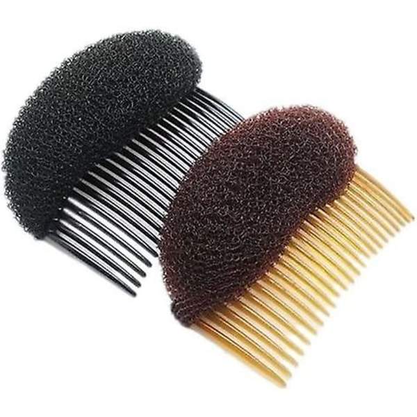 1 kpl Musta/ruskea Värit Valittavissa Charming Bump It Up Volume Adds Do Beehive Hair Styler