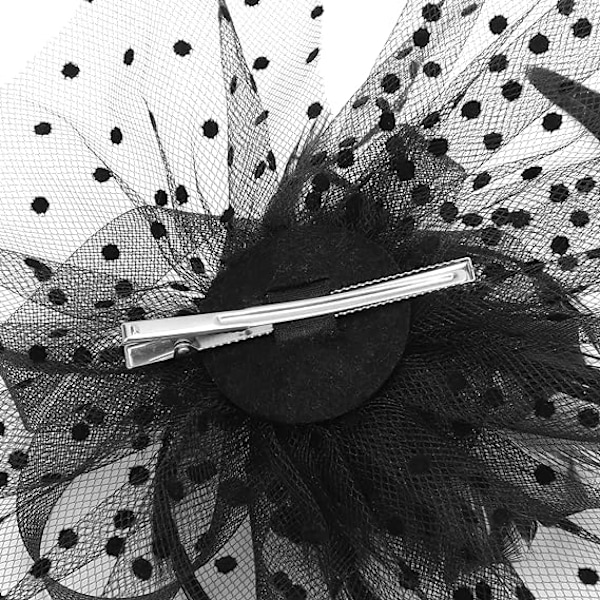 Hatt for kvinner Cocktail Tea Party Hodeplagg Blomst Mesh Bånd Fjær Hodebånd