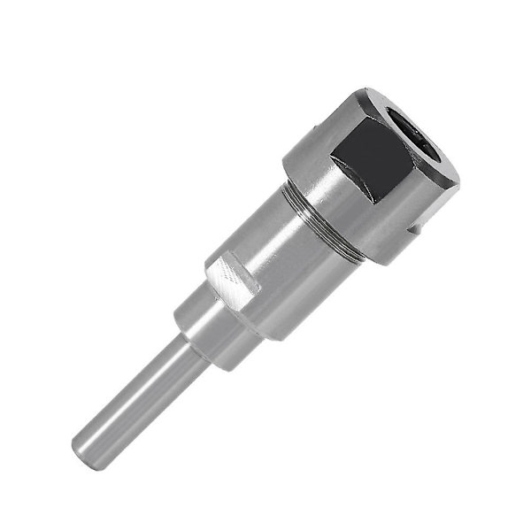 6mm - 6mm varren reitittimen pidennysvarsi holkki kaiverruskoneen jatke jyrsin puulle D