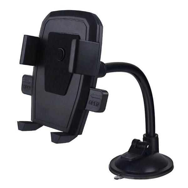 Ny biltelefonholder brakettmontering koppholder universell bilmontering mobil sugekopp frontrute telefonlåsende bilaccessoirer | universell bilmontering | Ed