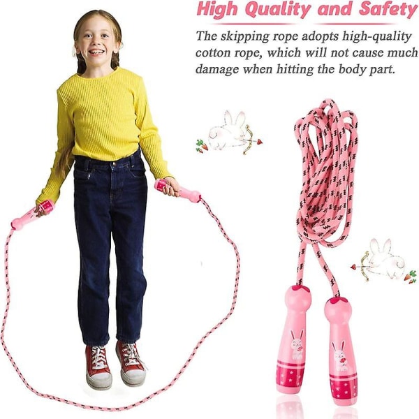 Skipping Rope For Crday Kids, Adjustable Skipping Rope, Non-slip Handle Jump Rope